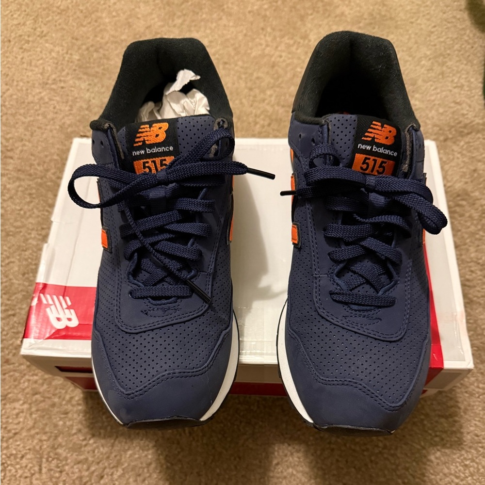New Balance 515 Men's Blue and Orange Sneakers